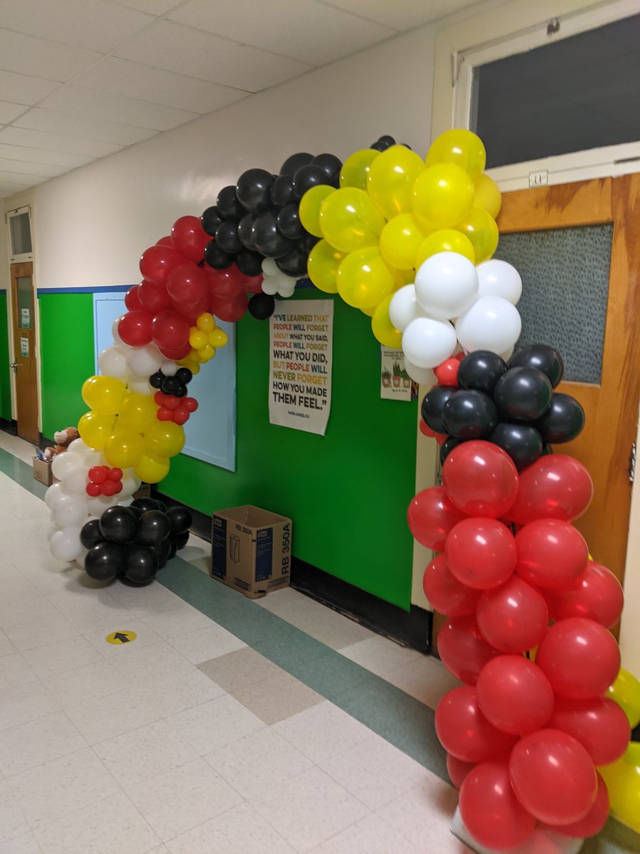 NMSAwesome1's tweet photo. For my 50th birthday, I wanted to go to Disney World as they are turning 50 as well.  COVID put that on hold, but the AMAZING staff, student and parent community of NMS brought the magic to me!  Luckiest Principal EVER!#DisneyWorld50 @ASDWLimelight @ASDWLimelight @MemorialNasis https://t.co/7CIEdOwimt