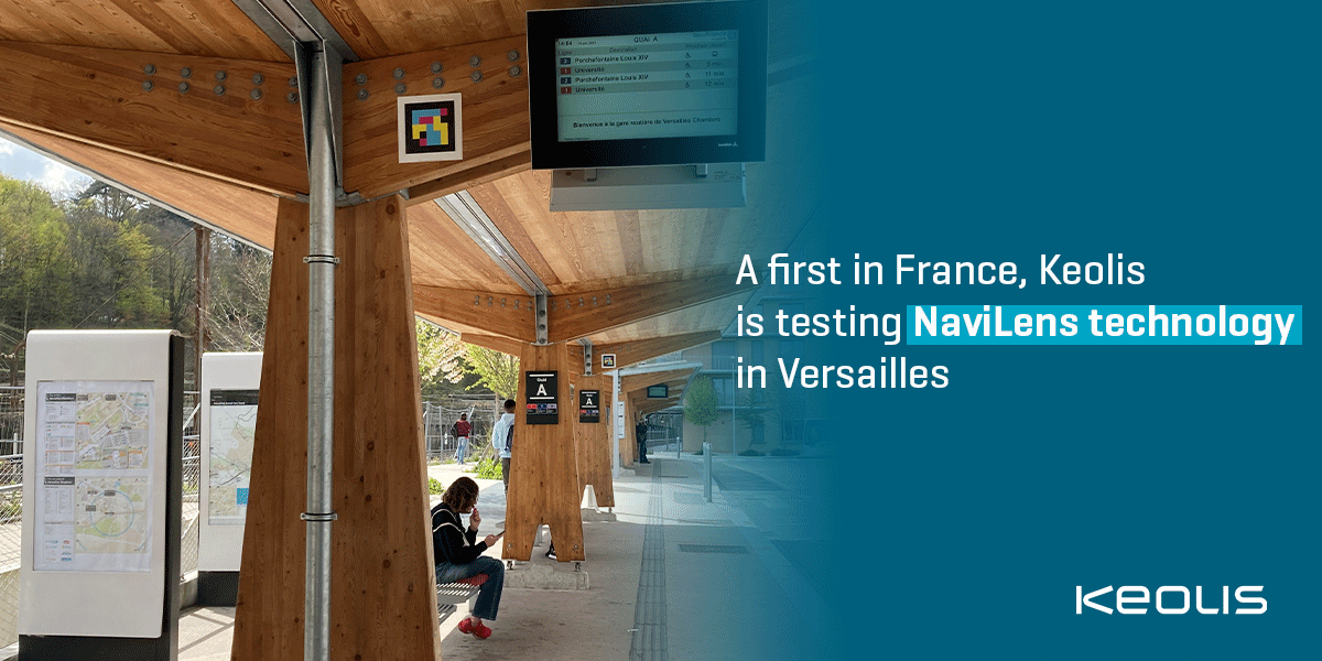 [PR] #Keolis and <a href="/IDFmobilites/">IDF Mobilités</a> are testing #NaviLens technology in #Versailles to facilitate journeys for visually impaired passengers, a first in France: keolis.com/en/media/newsr…