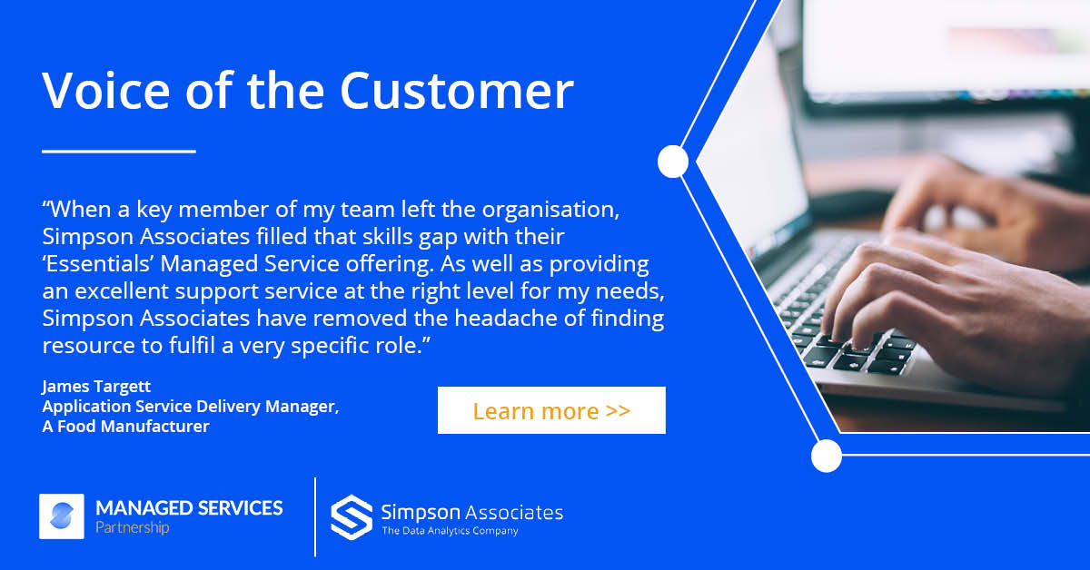 simassoc's tweet image. A good #ManagedServicePartner understands a business&apos;s needs &amp;amp; works closely with them, identifying requirements that go beyond the technical solution. See how we helped local food manufacturer by filling a skills gap with our Essentials Managed Service. bit.ly/3rHT7Vh