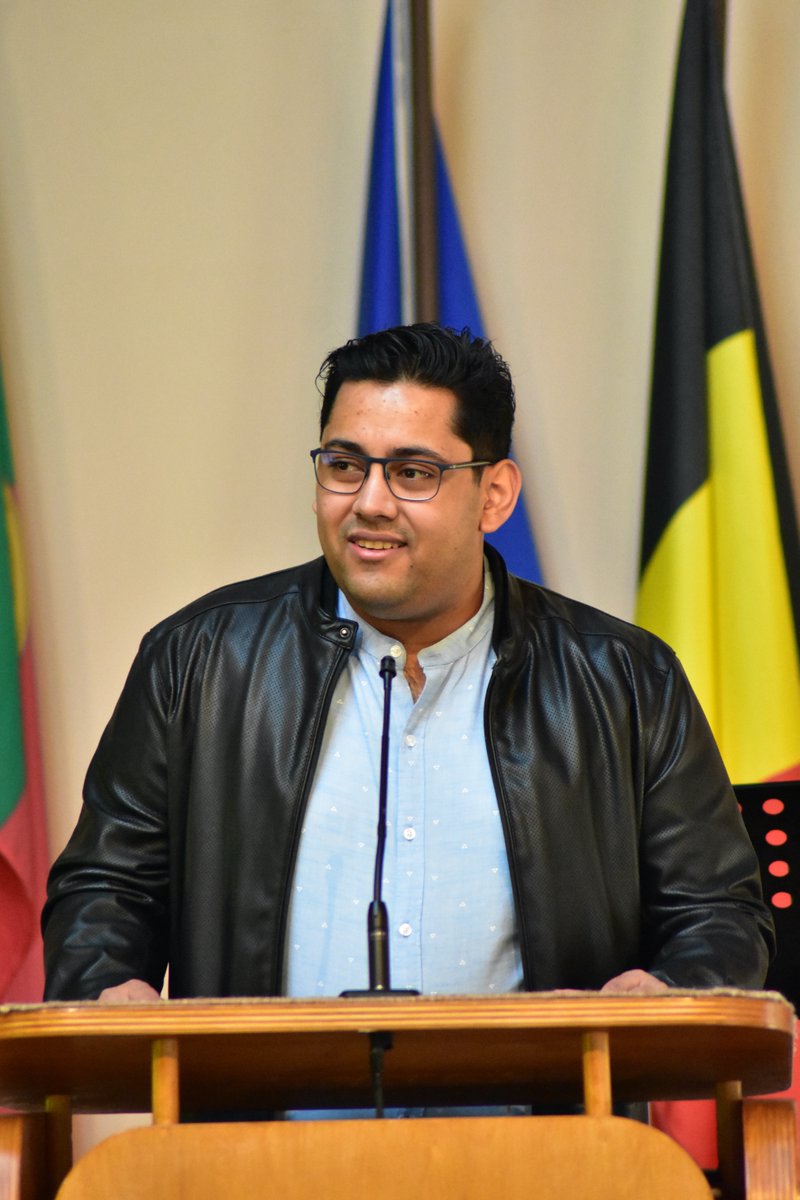 CTSEurope's tweet photo. 3rd year graduating student sermon series:
Based on his personal testimony, graduating CTS student Wilking from Honduras has encouraged the student body to consider that all things work together for the good for the one who loves God and has been called according to his purpose. https://t.co/6faH66ThJz