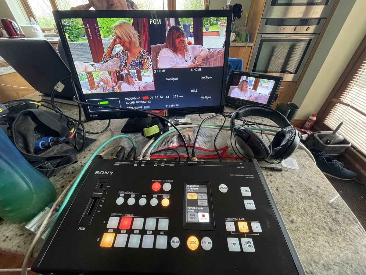 RobRoseTweets's tweet photo. Todayβs view flying the @1inTentEvents flag! #visionmix #interview @becmeas https://t.co/yGRrT8uP4F