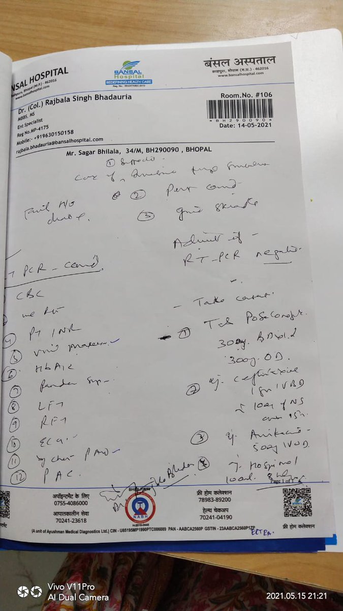 NSR0604's tweet photo. Plz help #sonusoodfoundation #SonuSood bhai ...urgent need for black fungus treatment ..nw only u hope bhai ...no one have this Amphonex inj. ...plz contact us - 9993425594 ( bhopal m.p) https://t.co/H0DxDo6RN1