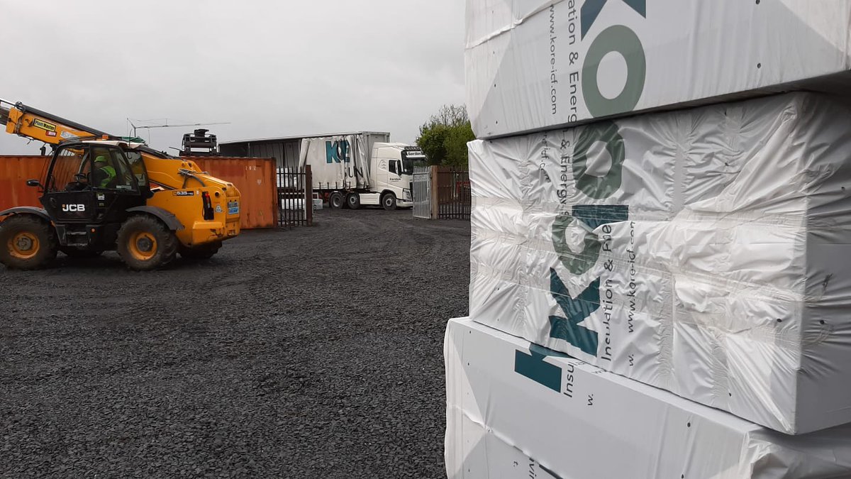 koresystem's tweet photo. 🚚KORE EPS70 Silver 120mm floor insulation arriving on this 1,000 unit site in Dublin this morning

✅Achieving a u-value of 0.18w/m2k
🏗️ Availability and speedy delivery 
🛠️High performance 
♻️ Sustainability
☑️ NSAI Certified

Get your free quote today- https://t.co/QA1zrxkIof https://t.co/cGx1rTWwTb