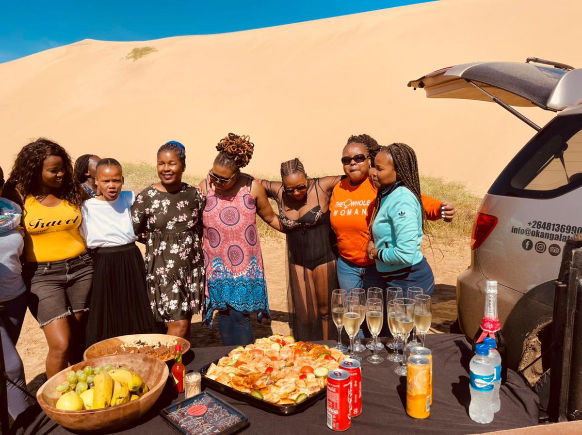 rhulani1baloyi's tweet photo. Thank you for a great Namibian experience @i2Travels1, you are an epitome of black women excellence. I will travel with you anytime. #TouringNamibia https://t.co/o8sW4iylr1