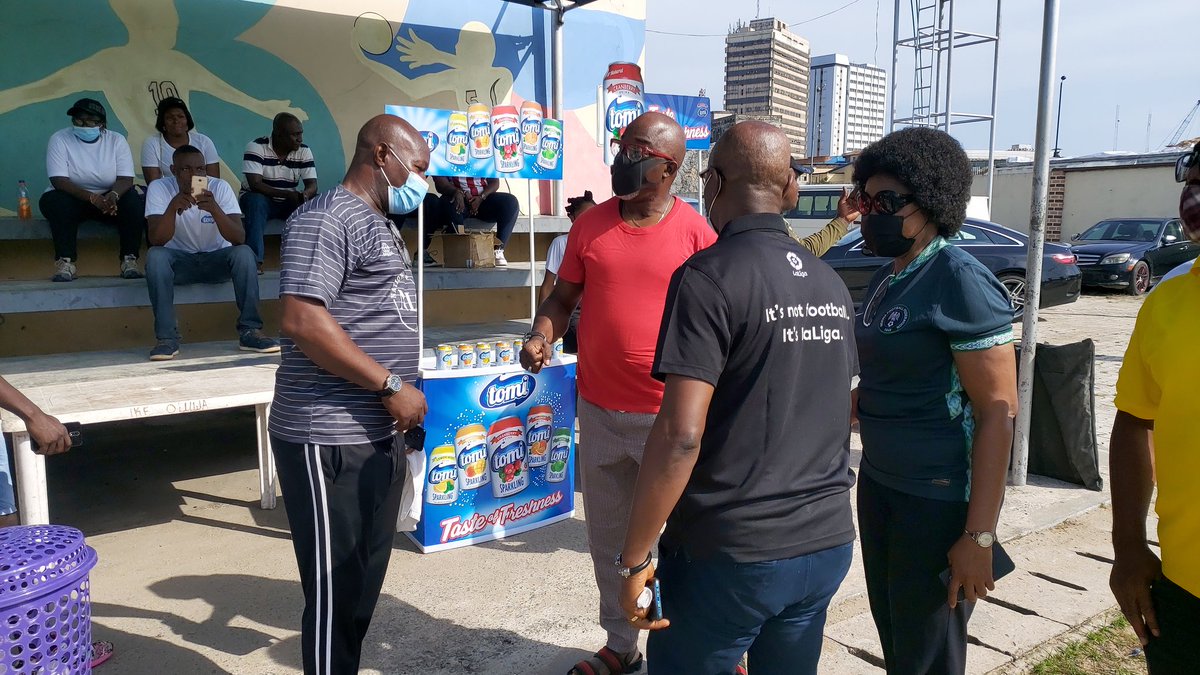 TheNWFL's tweet image. "If you want to go fast, go alone. But if you want to go far, then go together" - African Proverb.

A big THANK YOU to @LaLigaEN @ConEspLagos @lirsgovng and #TomiJuice for coming with us on the journey.

#ShowYourOtherSideChallenge 
#NWFLEvolve