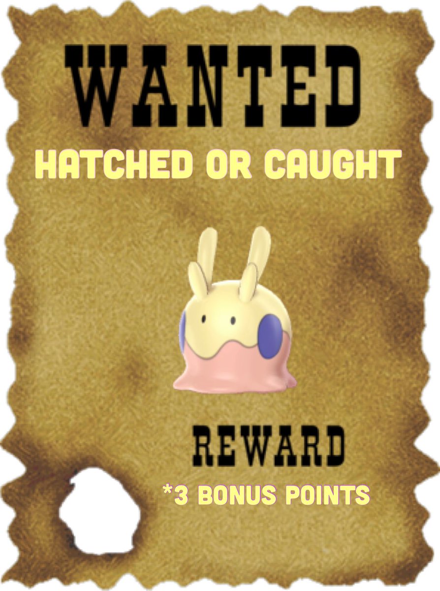 AceShinyHunters's tweet photo. 🚨🚨 Going to increase the Bounty’s for today as well! Catch or Hatch one or all of these for Bonus Points added to your score!🚨🚨 #ShinyDragons🐲✨ #BountyHunts https://t.co/imUPRm6ivp