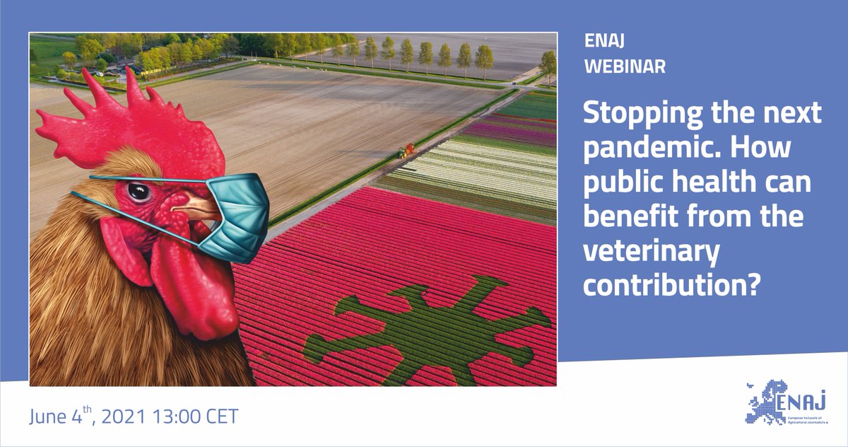 Join us for our third ENAJ webinar, click here and register! enaj.eu/stopping-the-n… <a href="/animalhealthEU/">AnimalhealthEurope</a>