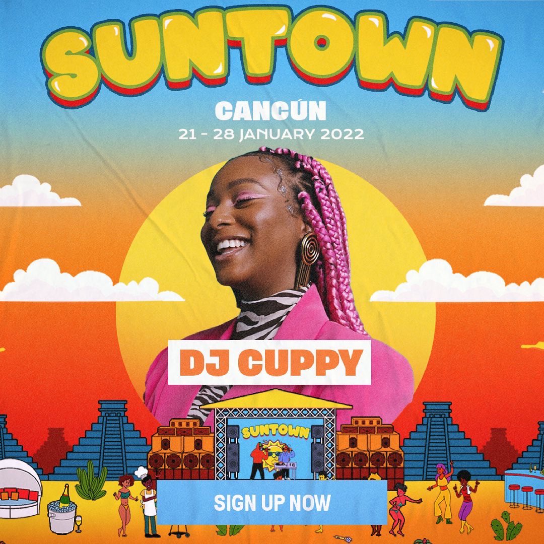 We will be hosting a pool party at Suntown in Cancun, Mexico next Jan alongside Tion Wayne, Stefflon Don, Wizkid &amp; DJ Cuppy with more to be announced 🥳