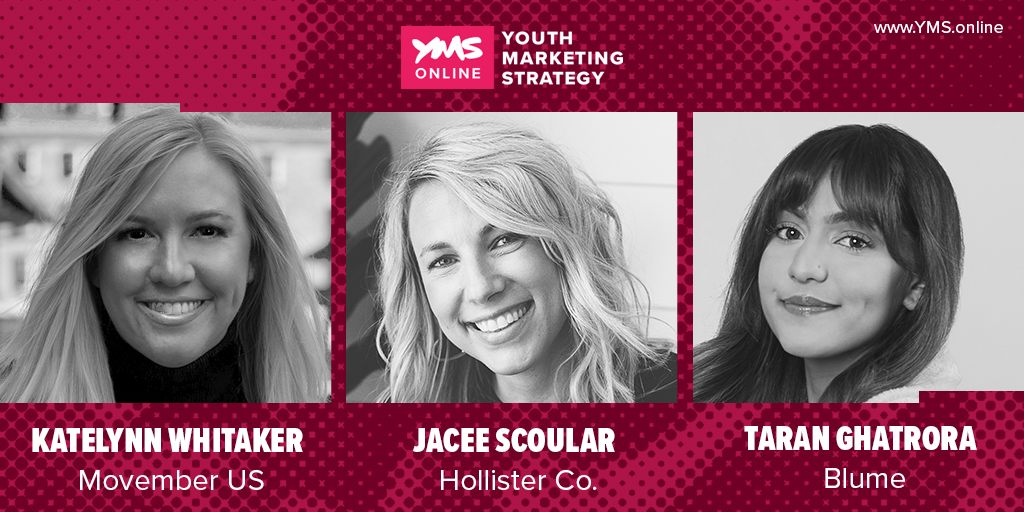 voxburner's tweet photo. Which brands are actively championing the future of Gen Z today? At #YMSONLINE USA in July, hear from some amazing brands who put young people front and center including @HollisterCo @Movember @meetblume
Check out the full speaker line-up: https://t.co/o4AY6nBSJT https://t.co/HW8Dy9ZbMw