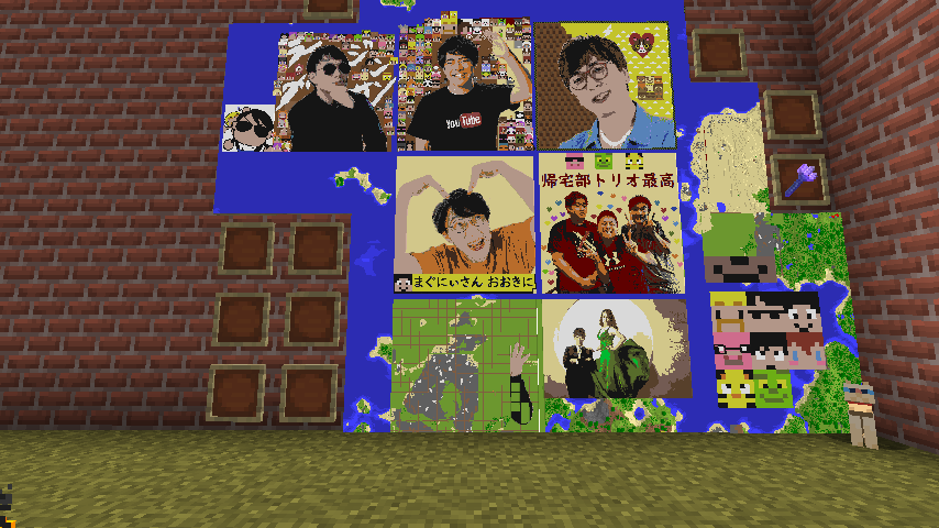 D いぬいさん こみちんさんの地上絵も着工しました 今回の整地と黒の羊毛集めをマルチのメンバーさんに進めて頂いたので 一緒に制作したいと思います 宜しければ お付き合いください 不明な点はお尋ね頂ければ 後 地図上が賑やかに 手狭に