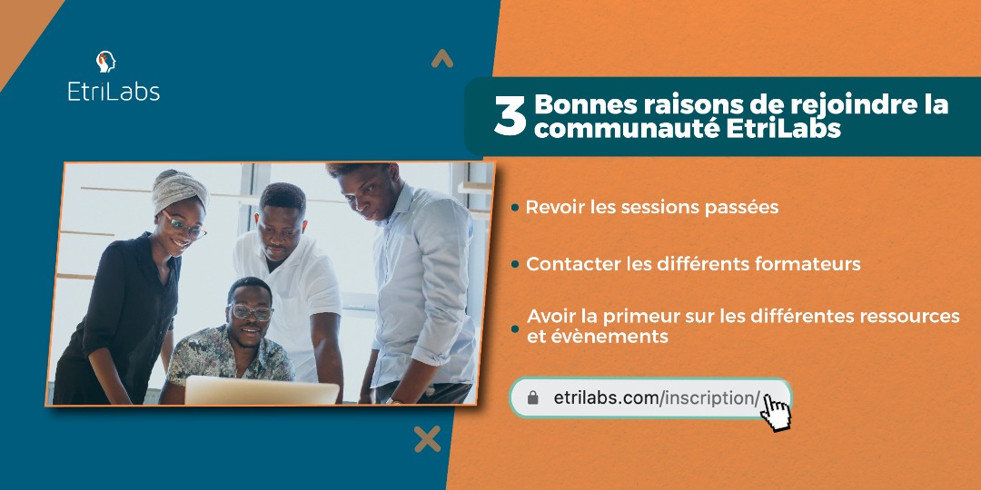 Vous avez l'habitude de participer aux différentes sessions EtriLabs? Vous aimeriez revoir les sessions que vous avez manquées ou entrer directement en contact avec les formateurs ?
Inscrivez-vous sur etrilabs.com/inscription/ Pour rejoindre la communauté!! 
#MonEspaceEtri #wasexo