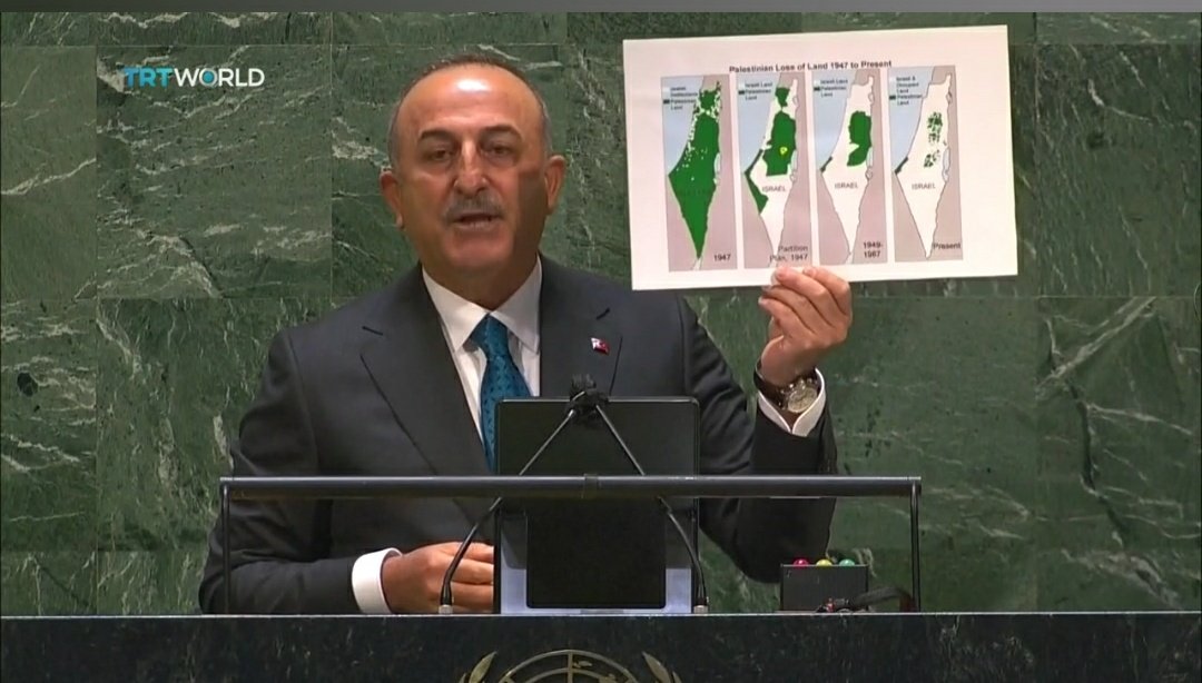 razonater's tweet photo. Respect for Turkey for showing this to the world in United Nations https://t.co/nGPiolxZIO