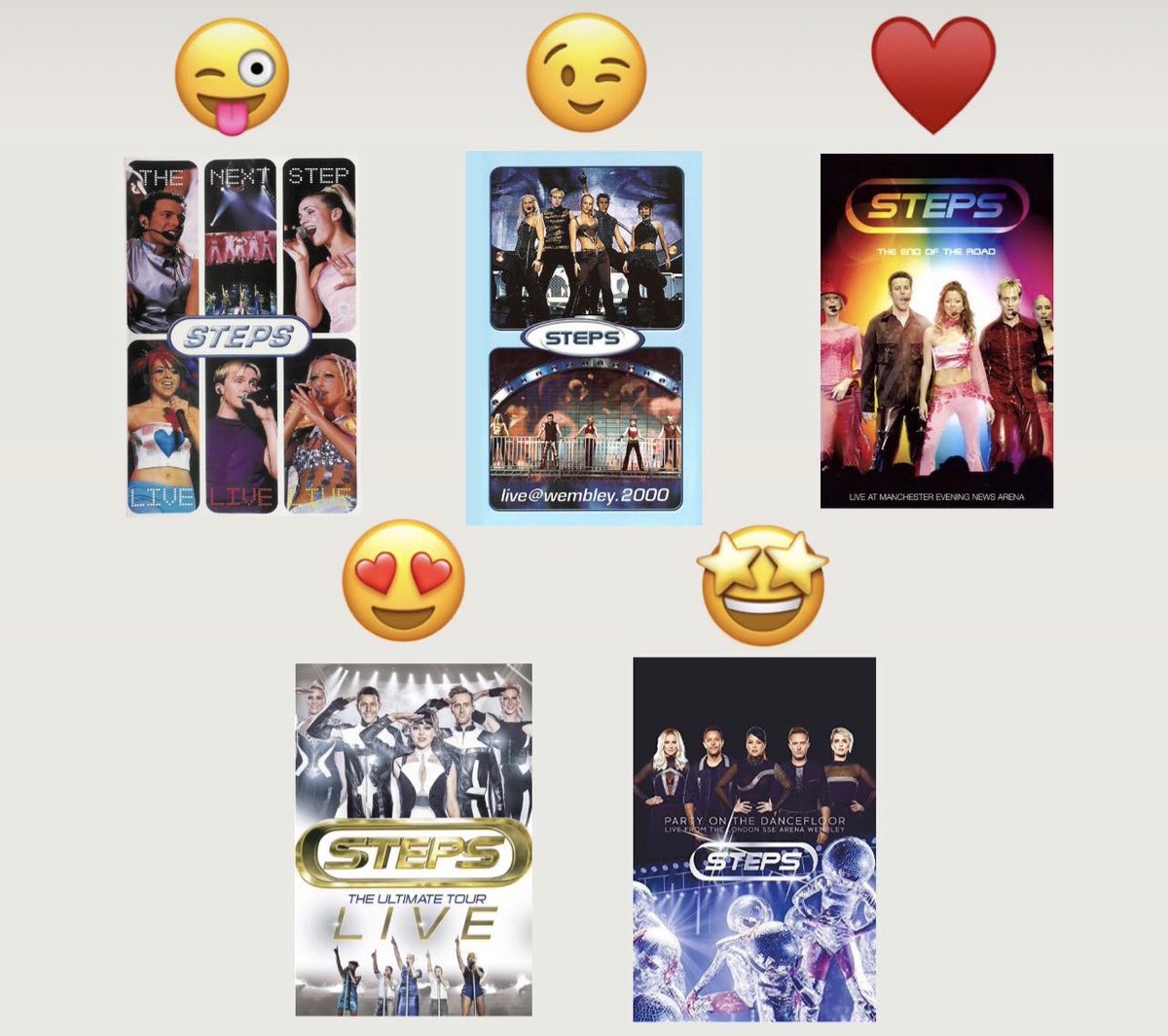 PhenomenalSteps's tweet photo. You can only watch one for the rest of your life. Whatโs it gonna be?
@OfficialSteps @_ClaireRichards @LSLofficial @llatchfordevans @Faye_Tozer @Ianhwatkins #tours #oneforlife #choices #officialsteps #vhs #dvd https://t.co/AxG726V44J