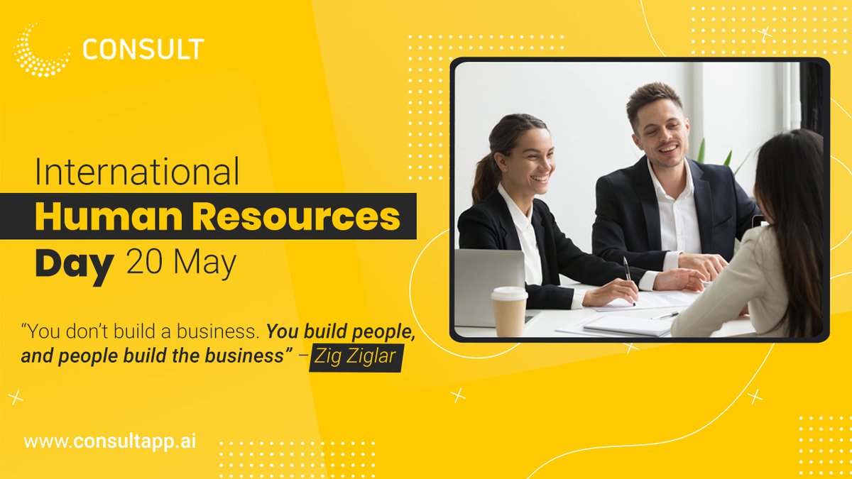 Atkku wishes a happy Human Resource day to all the HR professionals around the world for their immense contributions to any business through workforce!

#hrday #InternationalHRDay #HRDay #CONSULT #ATKKU