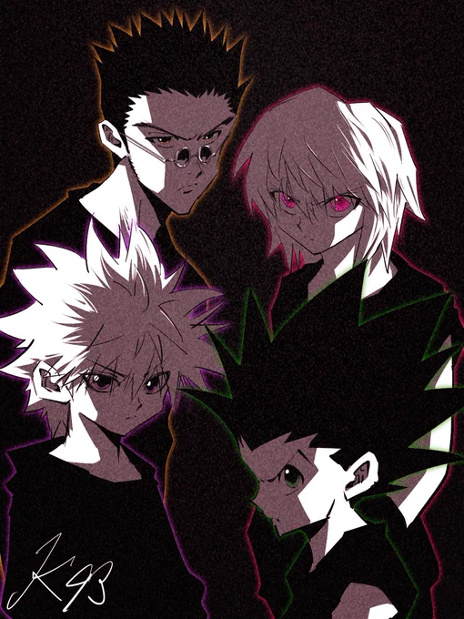 睨 #hxh #hxhfanart 