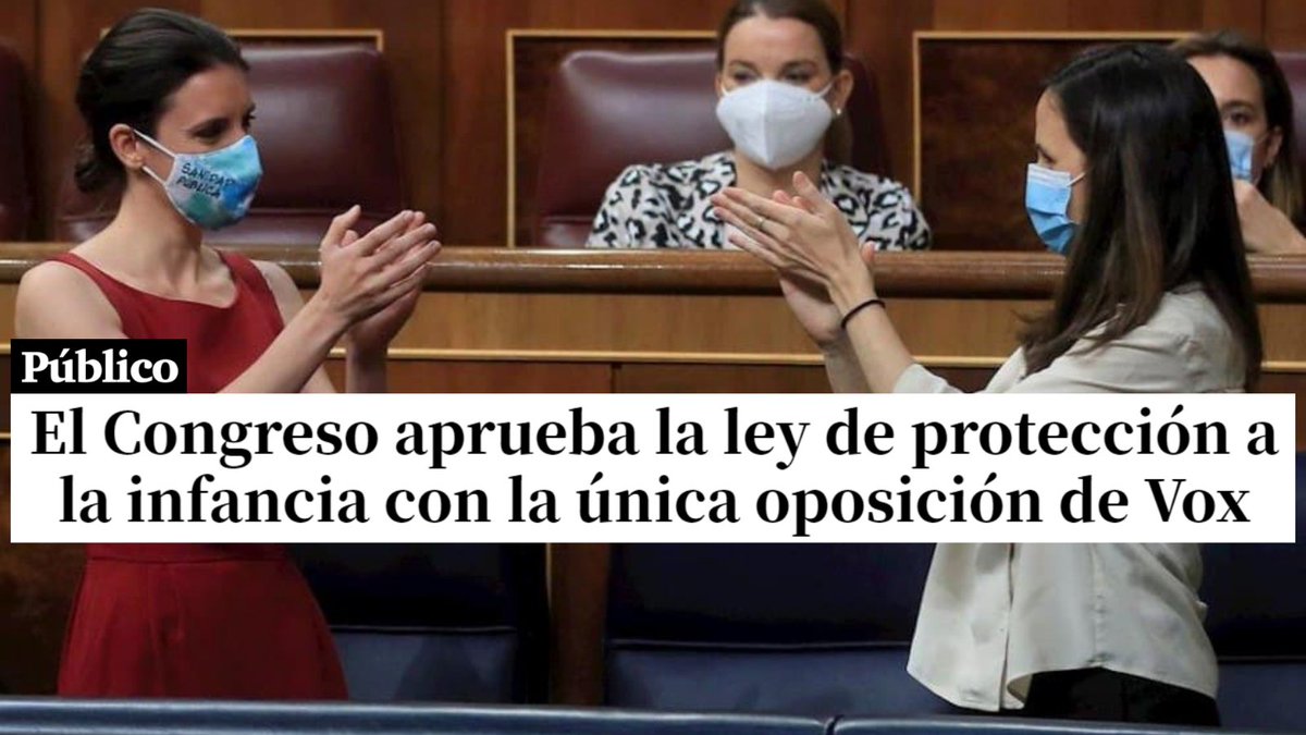 VOX no está a favor proteger la infancia ni dentro de nuestras fronteras, ni fuera de ellas.