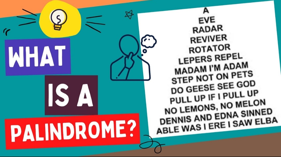 EngUnleash's tweet photo. Have you ever noticed that a word or a number can be read the same both backward and forward? Is there any term for such words? 

Watch the complete VIdeo :
 https://t.co/2661i7CjQF

#palindrome #englishspeaking #englishtips #unleasheng #englishiseasy https://t.co/J3TpBYLht3