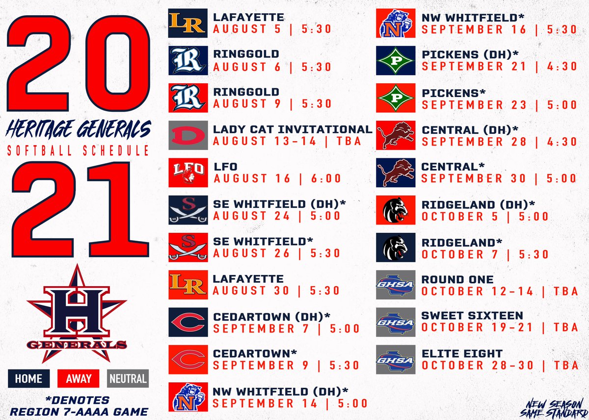 Hhs Generals Softball Generals Sb Twitter