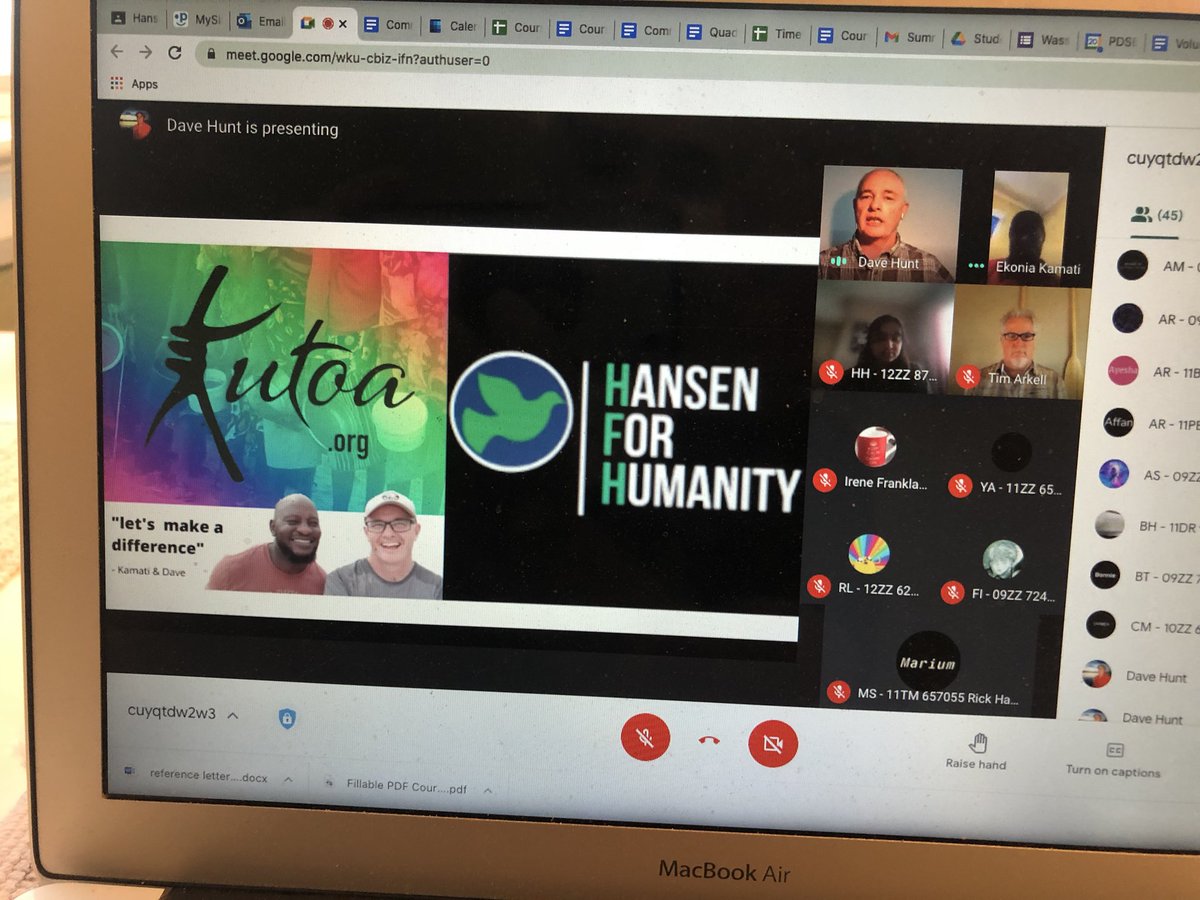 #KUTOA <a href="/kutoaorg/">Kutoa</a> presentation with Kamati live from Africa! Youth helping youth. #bethechange <a href="/RHSSStormPDSB/">Rick Hansen Secondary School</a> <a href="/IreneFrankland/">Irene Frankland</a> <a href="/Birrellrocks/">Trevor Birrell</a> <a href="/PeelSchools/">Peel District School Board</a>