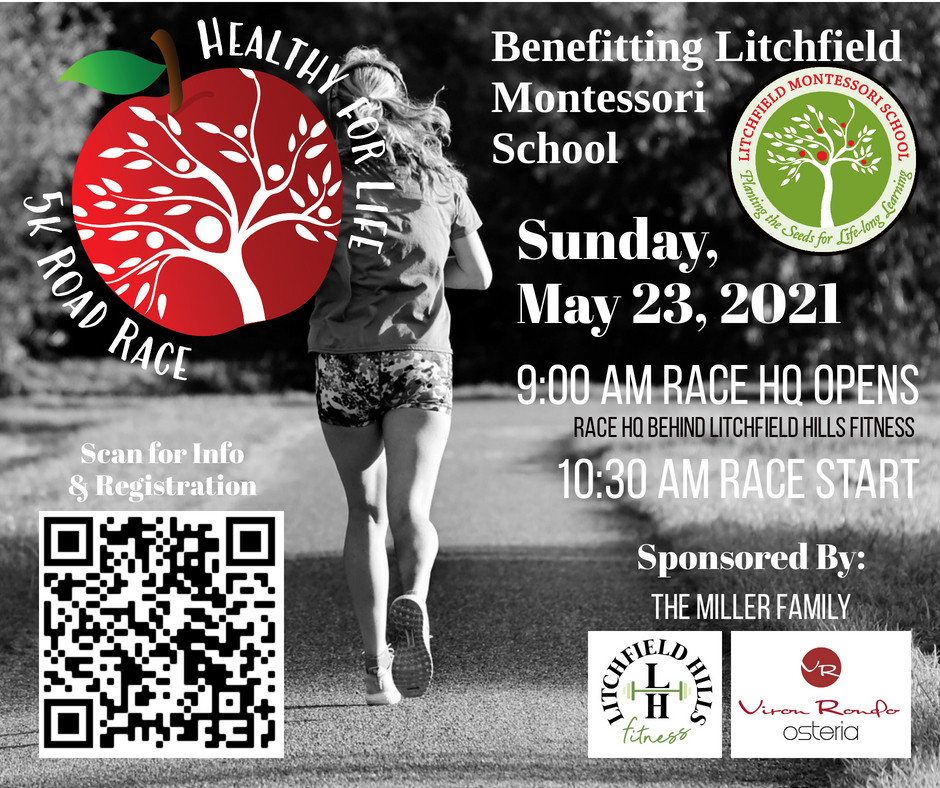 LMSnorthfield's tweet photo. 3....2...1... the Healthy for Life 5k is only THREE DAYS away! We hope you will join us for this fun family event. Get the kids outside and moving! Prizes for all age divisions provided by local favorites Sportmen's, Toast &amp; Co. and Peaches and Cream! #Litchfieldct https://t.co/mbY3nJtgGe