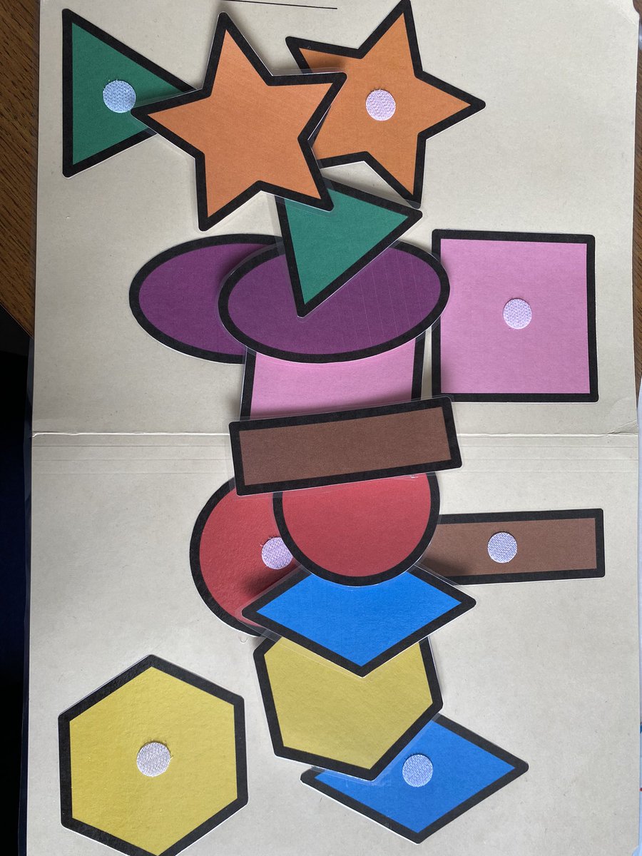 Made some cool matching activities for a student #Learningathome