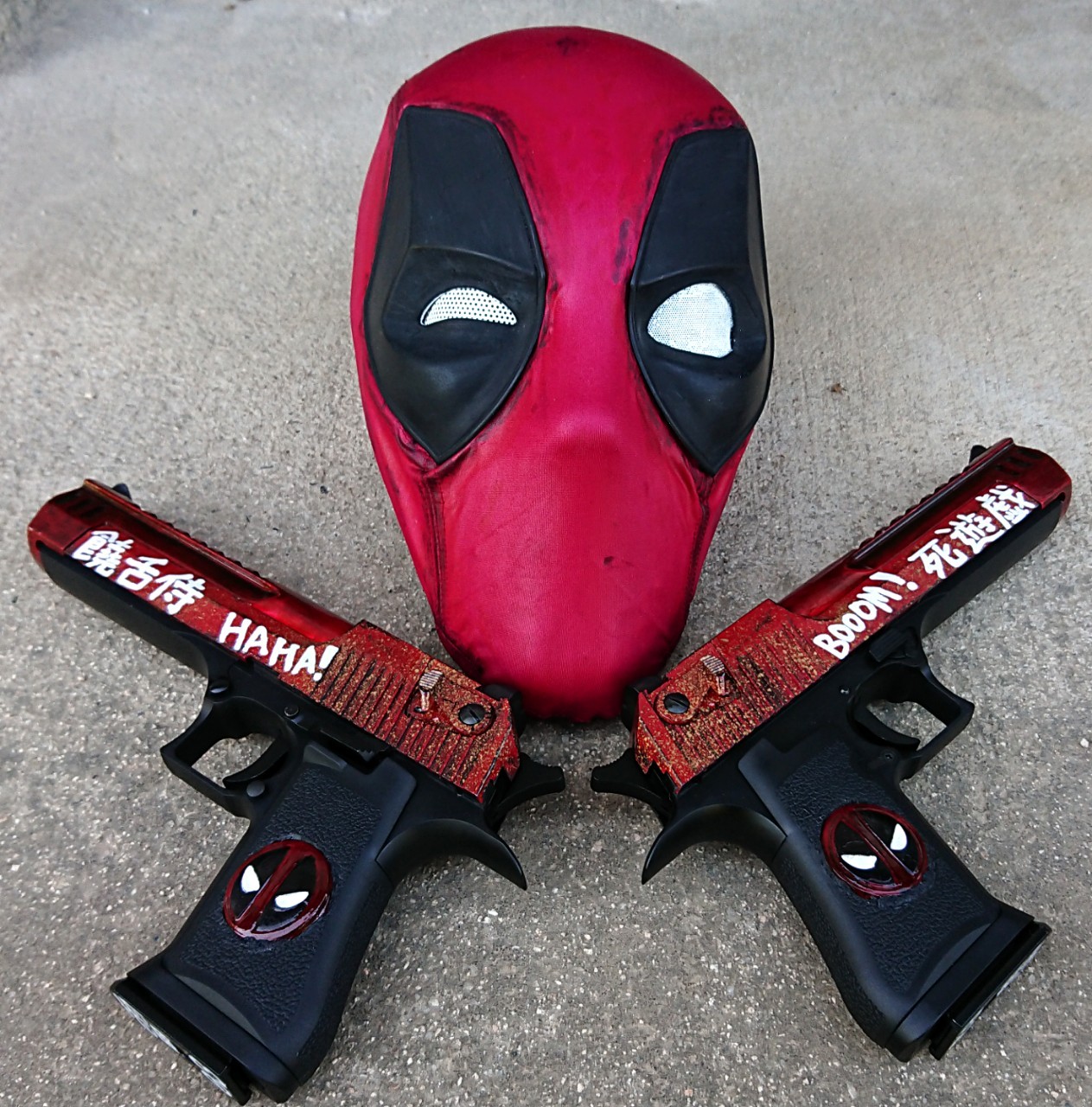 Twitter এ Tokinnagan ライトニング Lightning デザートイーグル デッドプールカスタム マスクと共に デッドプール デザートイーグル サバゲー T Co 2wtxluycnm ট ইট র