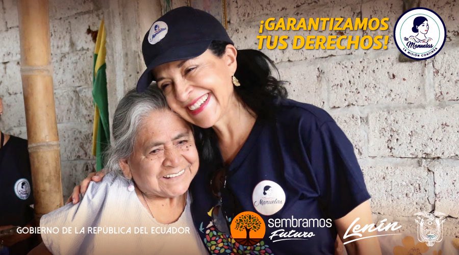 Brigada Las Manuelas (@lasmanuelasec) on Twitter photo .<a href="/LasManuelasEc/">Brigada Las Manuelas</a>, junto a <a href="/Salud_Ec/">Ministerio de Salud Pública 🇪🇨</a>, entregaron 207 mil ayudas técnicas a personas con discapacidad en todo el país, y 33 mil bonos Joaquín Gallegos Lara para mejorar su calidad de vida.
¡Cumplimos! #LaMisiónContinúa .<a href="/LasManuelasEc/">Brigada Las Manuelas</a>, junto a <a href="/Salud_Ec/">Ministerio de Salud Pública 🇪🇨</a>, entregaron 207 mil ayudas técnicas a personas con discapacidad en todo el país, y 33 mil bonos Joaquín Gallegos Lara para mejorar su calidad de vida.
¡Cumplimos! #LaMisiónContinúa