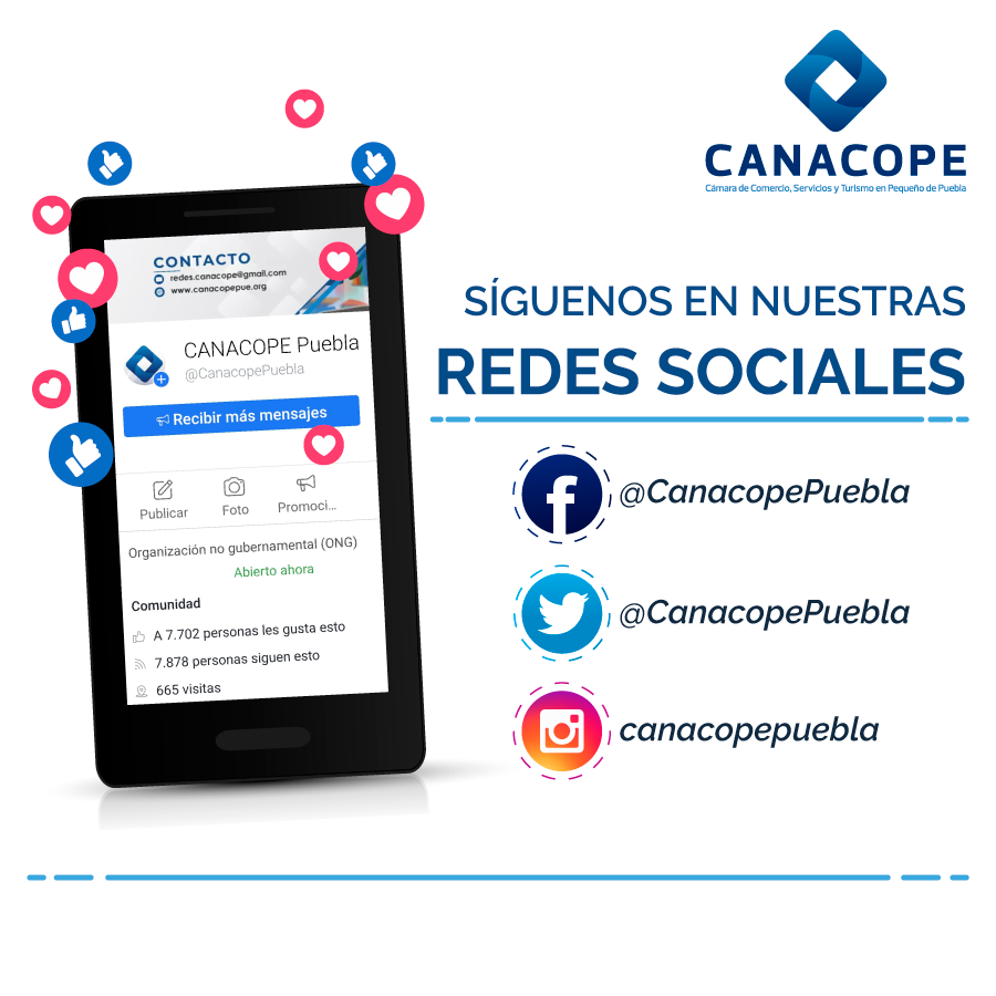 CanacopePuebla's tweet photo. Síguenos en #Facebook, #Twitter e #Instagram 📲 y entérate de todas nuestras actividades. 

@DanielLlerandi @parkletsmex @nahimconsumo @analau_al @TOPCYCLE1000 https://t.co/iedonjEIIq