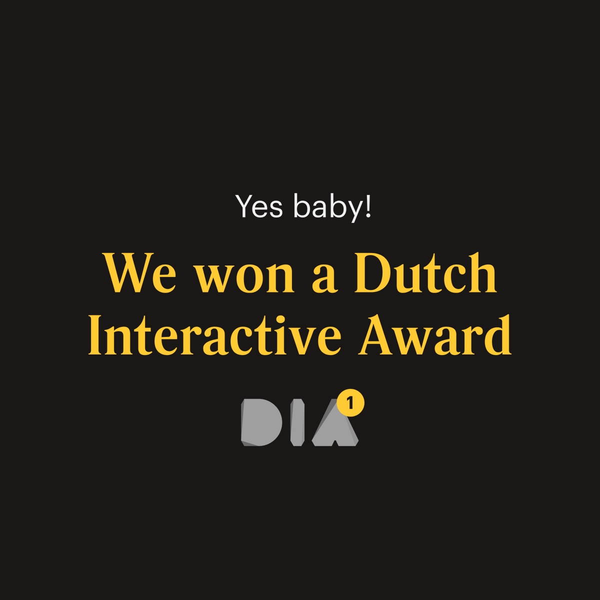 IN10's tweet photo. We did it! ✨🍾 We hebben een Dutch Interactive Award gewonnen met NPO kennis - het kennisplatform dat we voor @npo ontwikkelden. Trots! Trots! Trots! Check de case hier: https://t.co/QYKULsQTYU 

#dia2021 #dutchinteractiveawards #award #digitalagency #npokennis https://t.co/EEi3JYrk2v