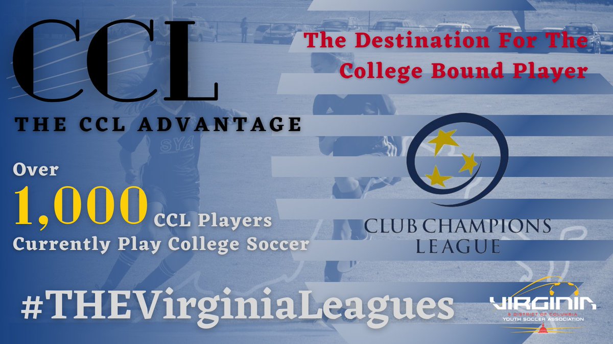 Allow us to introduce you to the CCL Advantage | 𝐂𝐂𝐋 𝐢𝐬 𝐨𝐧𝐞 𝐨𝐟 𝐕𝐘𝐒𝐀'𝐬 𝐩𝐫𝐨𝐮𝐝 𝐥𝐞𝐚𝐠𝐮𝐞𝐬 &amp; the destination for the college bound player!! 👏😍 #THEVirginiaLeagues

Follow the link below to learn more about the CCL Advantage ➡️bit.ly/3a9GbkU