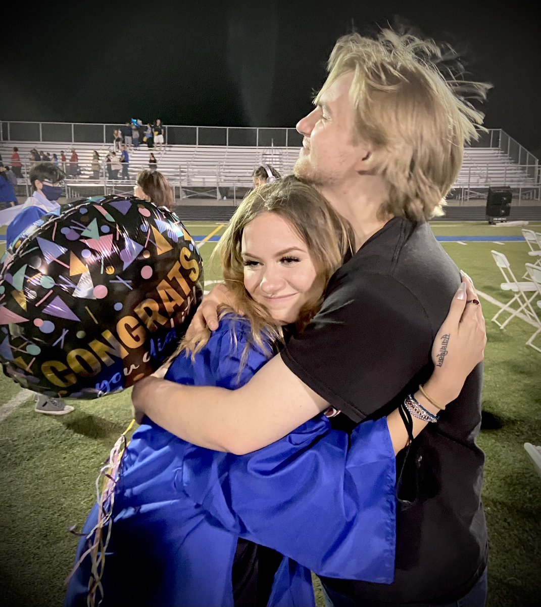 After a very odd school year,  my daughter Lola graduated from  Marana High. She’s with her brother, who graduated a couple of years earlier. Proud of you!❤️