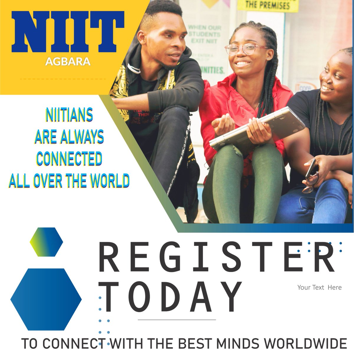 Niit_Agbara's tweet photo. Walk in and Get started. No Long thing. https://t.co/iaycZ8nFRi