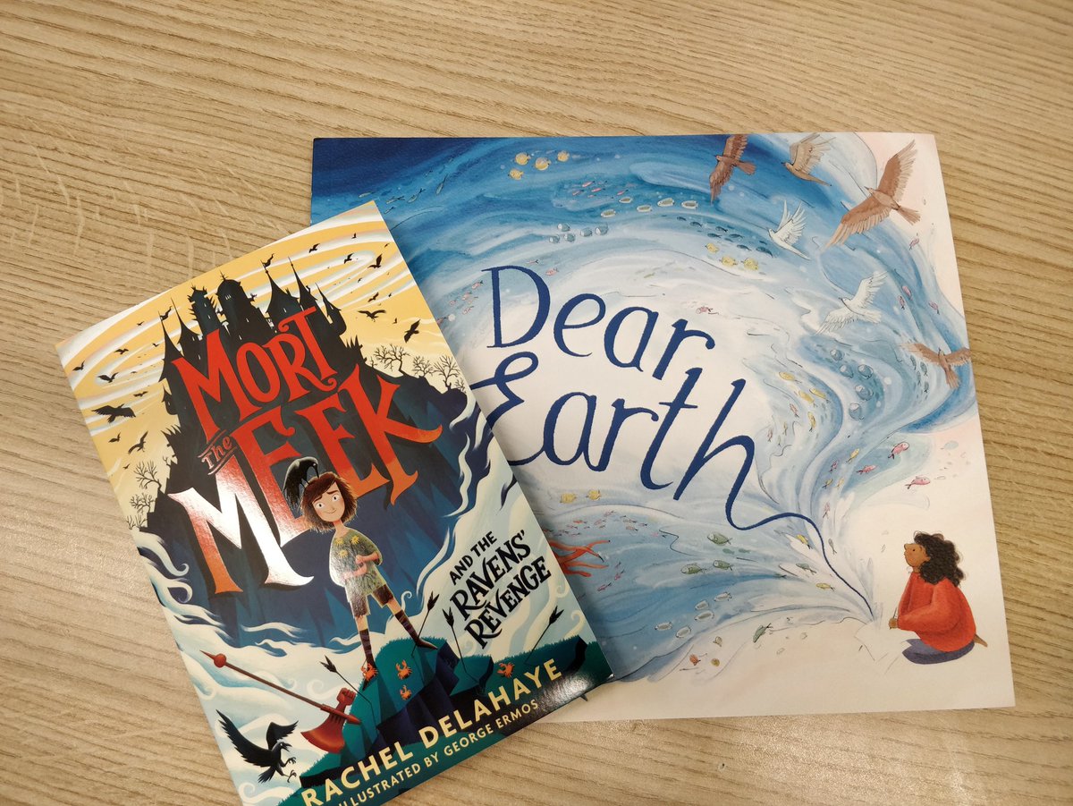 Thanks @LittleTigerUK. Can't wait to read them 🤩📚 

#DearEarth @IsabelOtter & @CAnganuzzi 

#MortTheMeek @RachelDelahaye & @georgermos