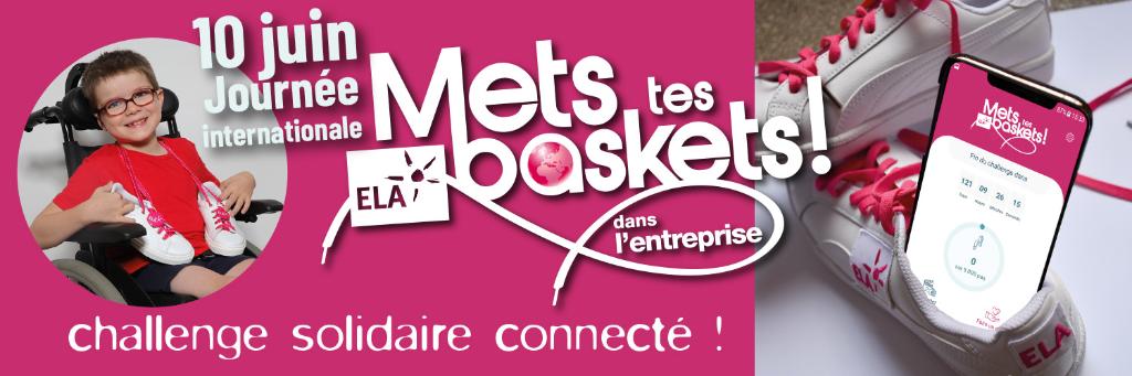 Qui va porter des baskets 👟 le 10 juin?... Nous ! 
Comme depuis 5 ans, nous allons relever le challenge solidaire connecté #MetsTesBaskets en entreprise d'<a href="/ELAOfficielle/">Association ELA</a> pour aider à lutter contre la leucodystrophie.
Et vous ?🏃‍♀️ 🏃‍♂️ 

#solidarité