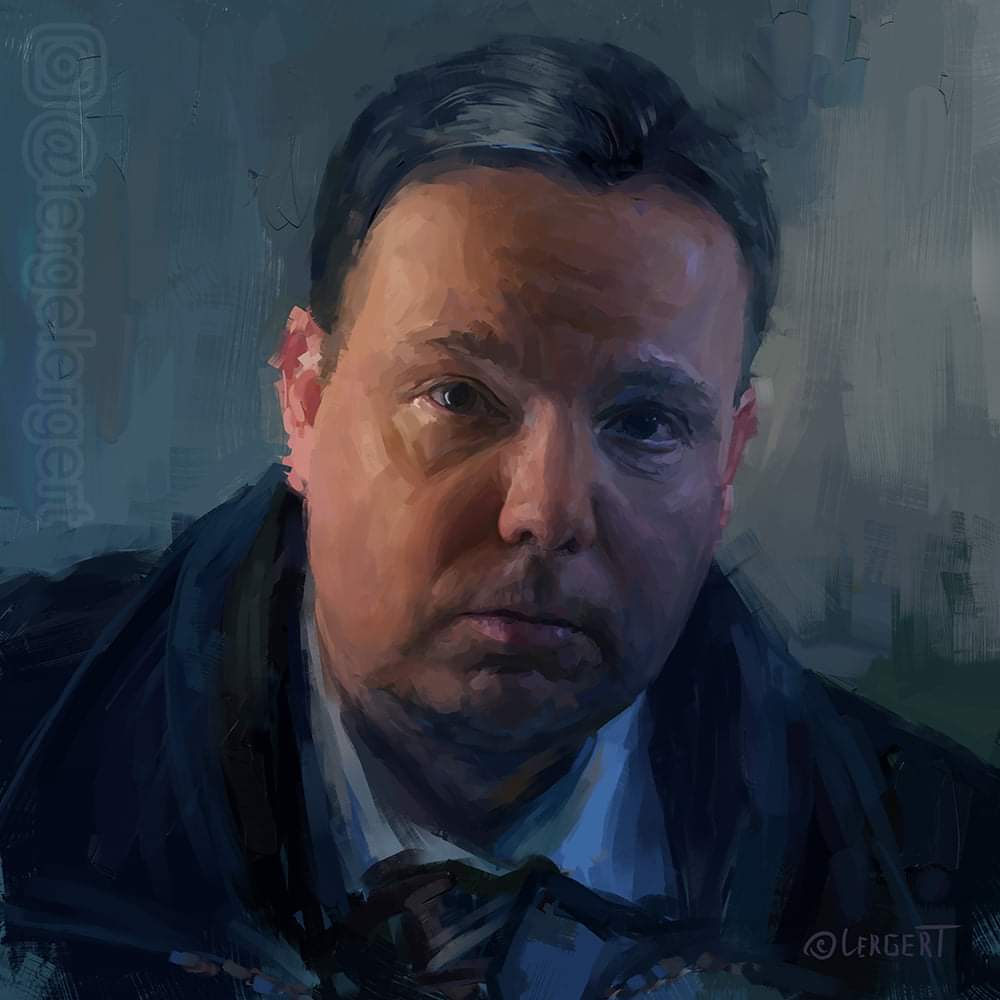 LergeLergert's tweet photo. I painted a portrait for Michael Devine @MichaeIDevine
My IG: https://t.co/c2irKtCgDz #ArtistOnTwitter #myart #MichaelDevine #theundoingfanart #theundoing #huiontabler #digitalpainting #painting #drawingportrait #lergelergert https://t.co/uf4A4ixEtq