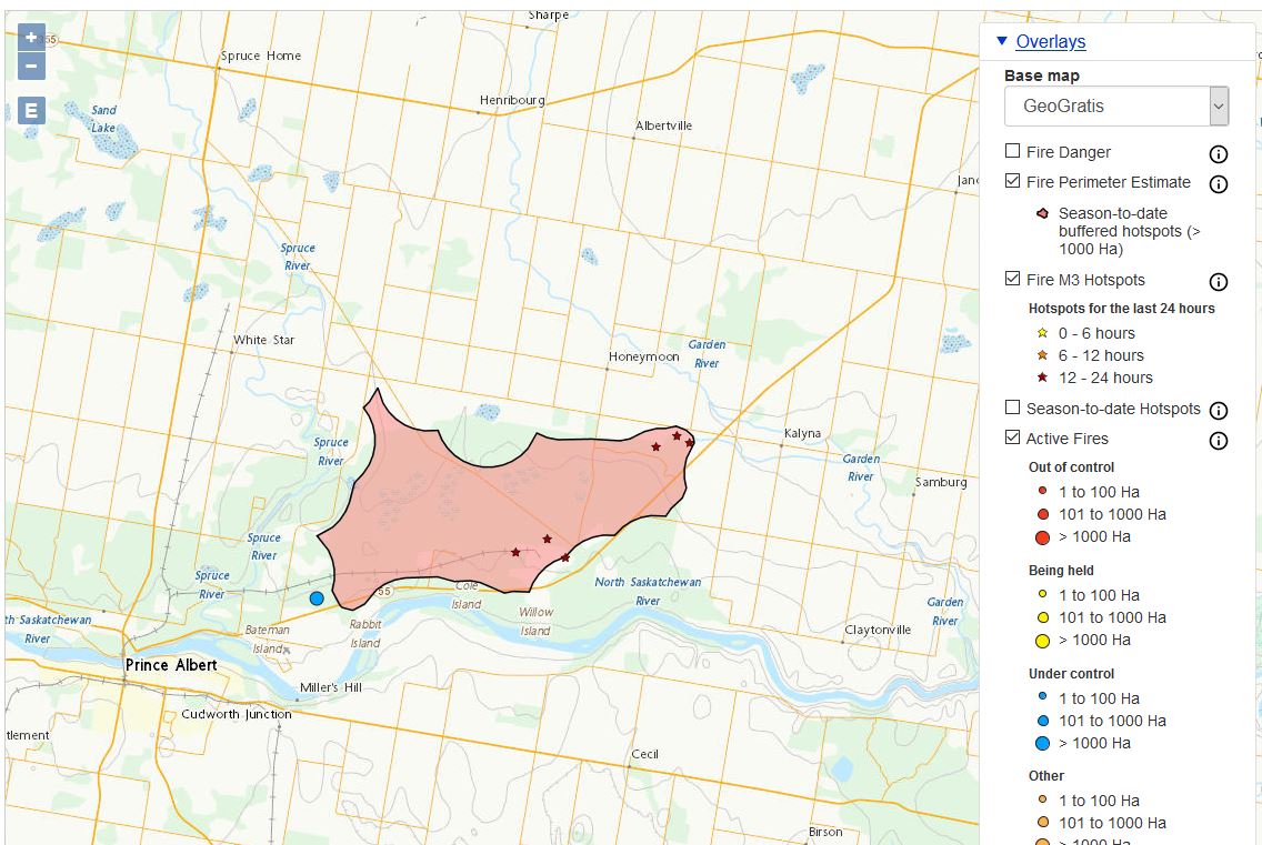 The Cloverdale Fire is now listed as UNDER CONTROL! The Blue Dot indicates Under Control. The Stars are hotspots. Congratulations to all the Forest Fire Fighters, On the Air and On The Ground! Information we have says no homes were lost. #cloverdalefire