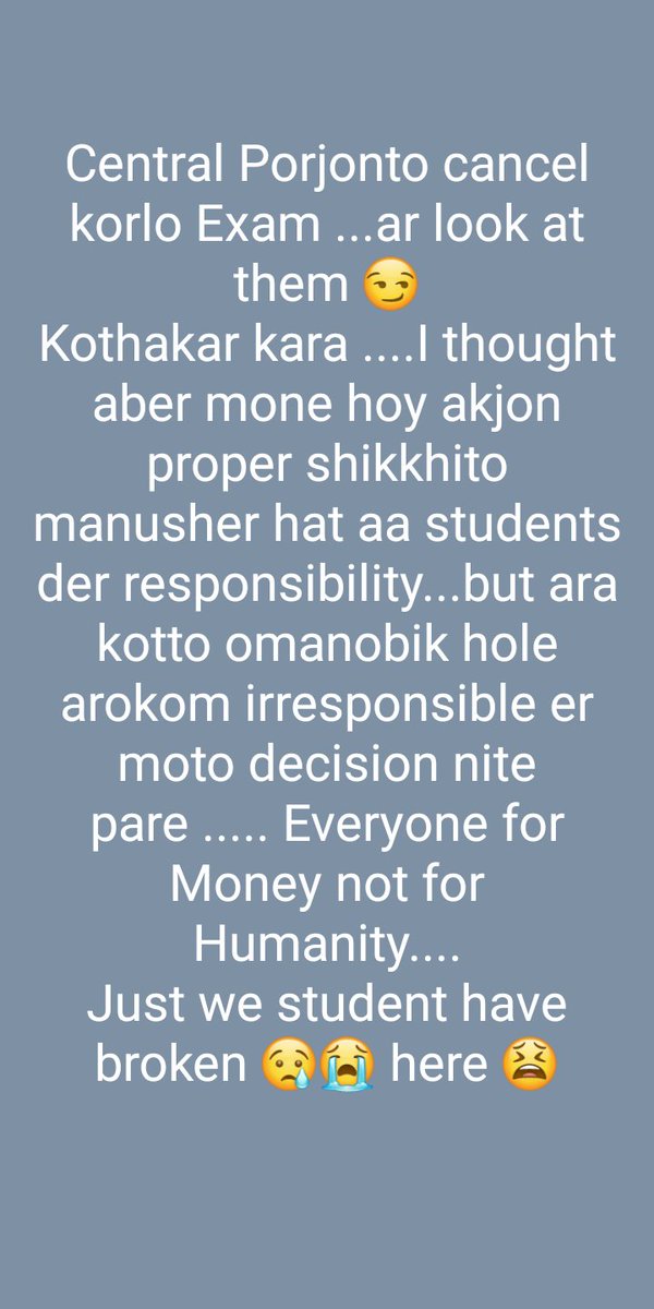 BairagiKeya's tweet photo. #IrresponsibleMrBasu #IrresponsibleWBboard #Cancleboardexam 
They Have no Humanity ..... https://t.co/nojYl1syTp