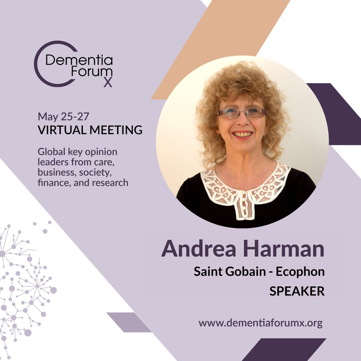 Looking forward to hearing about the latest research  and insights from the upcoming Dementia Forum Virtual Meeting.  #DFX2021 <a href="/DementiaForumX/">DementiaForumX</a> <a href="/Andrea_Harman/">Andrea Harman</a> <a href="/EcophonUK/">Ecophon UK & Ireland</a> @Ecophon