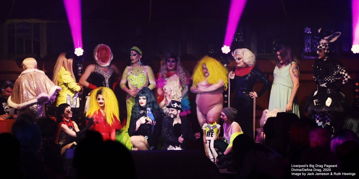 BuryArtMuseum's tweet image. 'Drag is simply Fantasy' – Jonathon Mayors.

Divine/Define Drag by Jack Jameson and Ruth Hewings is a documentary exploring the world of drag and gender performance. Now showing in the #MovingImageGallery, and you can see it until Saturday 17 July. 

More: buryartmuseum.co.uk/Moving-Image-G…