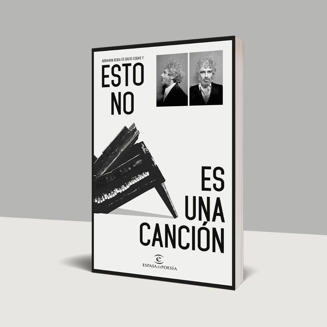 'Esto no es una canción' es el primer poemario de Abraham Boba. 
📌A la venta el 9 de junio
<a href="/ESPASAesPOESIA/">ESPASAesPOESÍA</a>