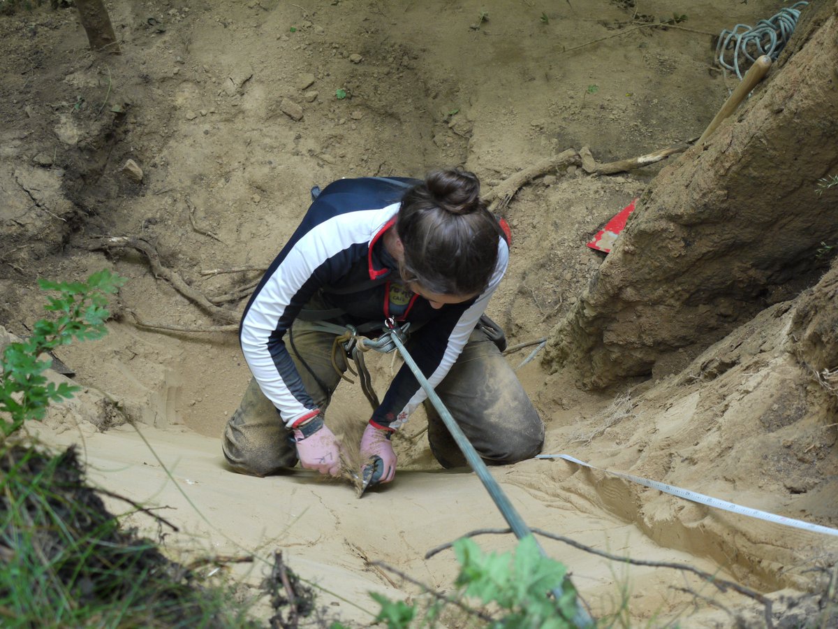 SFB806_CRC806's tweet photo. #ToThisDay 7 years ago #CRC_D1 team members Lydia Krauß, Joerg Zens, and Christian Zeeden sampled #loess at Zilly, in the Harz region, Germany #TeamLoess. Check out their papers at https://t.co/Xsq9xaMdO2, https://t.co/SdweYHV0If https://t.co/oXPAoDoq9Y