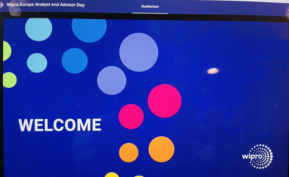 gssahni's tweet photo. #BounceBackWithWipro We r looking forward to hosting the @Wipro Europe Analyst &amp; Advisor Day! Show starts 8 EST #joinus @Gartner_inc @forrester @IDC @HFSResearch @constellationr @Avasant @EverestGroup @NHInsight @WhitelaneRes @451Research @aviredevil @yellowbeettle DM  Questions https://t.co/xm6JbxhYp6