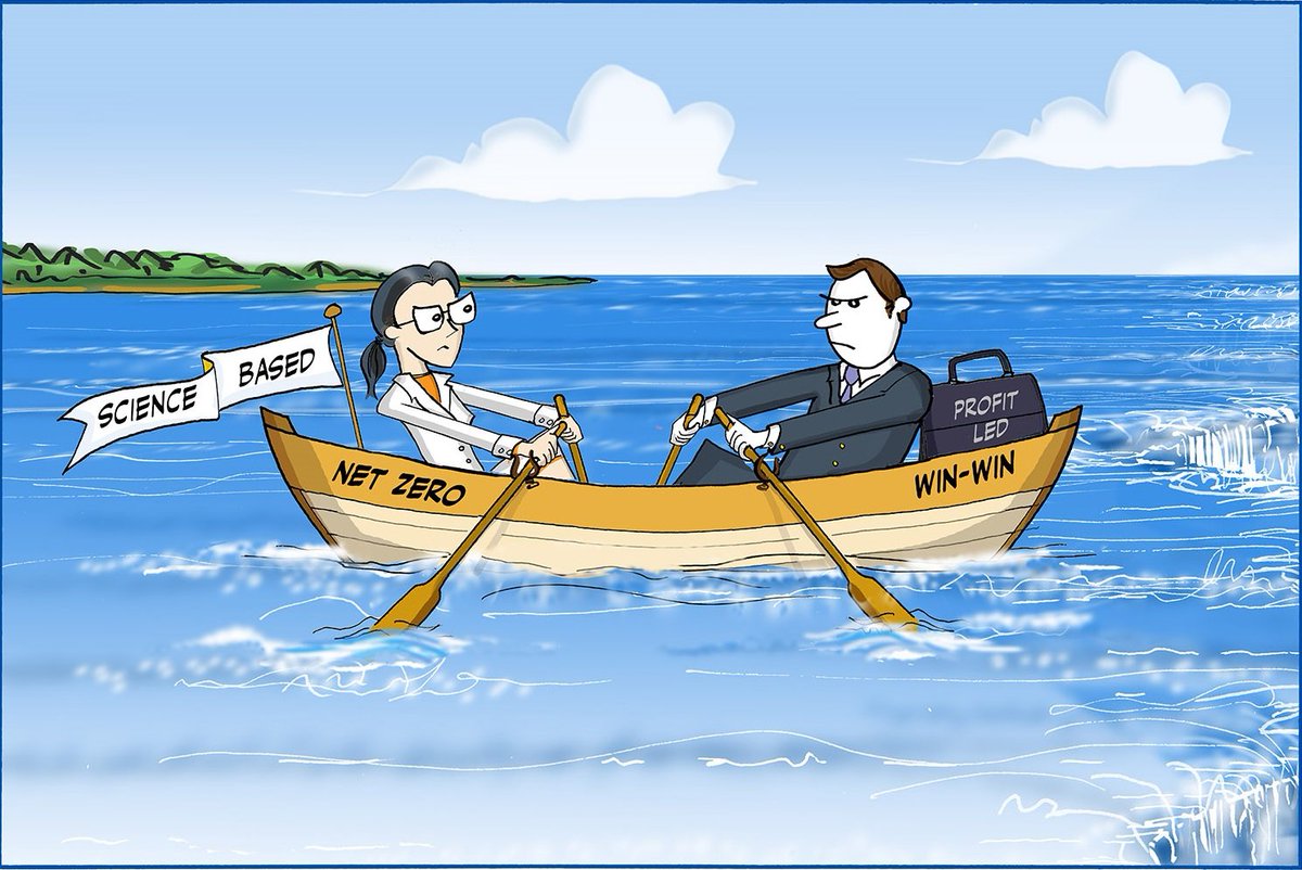 The real value of today's #NetZero moment may be less the actual pledges (non-binding, long-dated etc.) than that the term might helpfully awaken people to what ecological 'sustainability' actually means and requires... 1/8