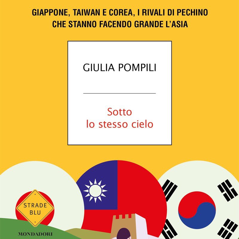 Eccoci! Sta per uscire per @Librimondadori “Sotto lo stesso cielo”, un libro rigorosamente pop sul Secolo asiatico che non è solo il Secolo cinese. K-pop, japonaiserie e orgoglio taiwanese. Tutto insieme. Si può già ordinare, anche qui 👉 amazon.it/sotto-lo-stess…