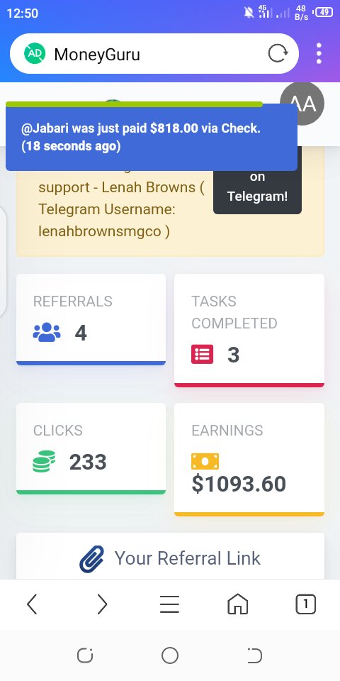 KangaSureboy's tweet photo. You can earn $10 per day like me with MoneyGuru! 💰 
✅ Join https://t.co/OAxvl1oS9p and get $10 WELCOME BONUS. Today only! 
#makemoney #easymoney #earnmoney #earnmoneyonline https://t.co/3uzjrGb7Sj