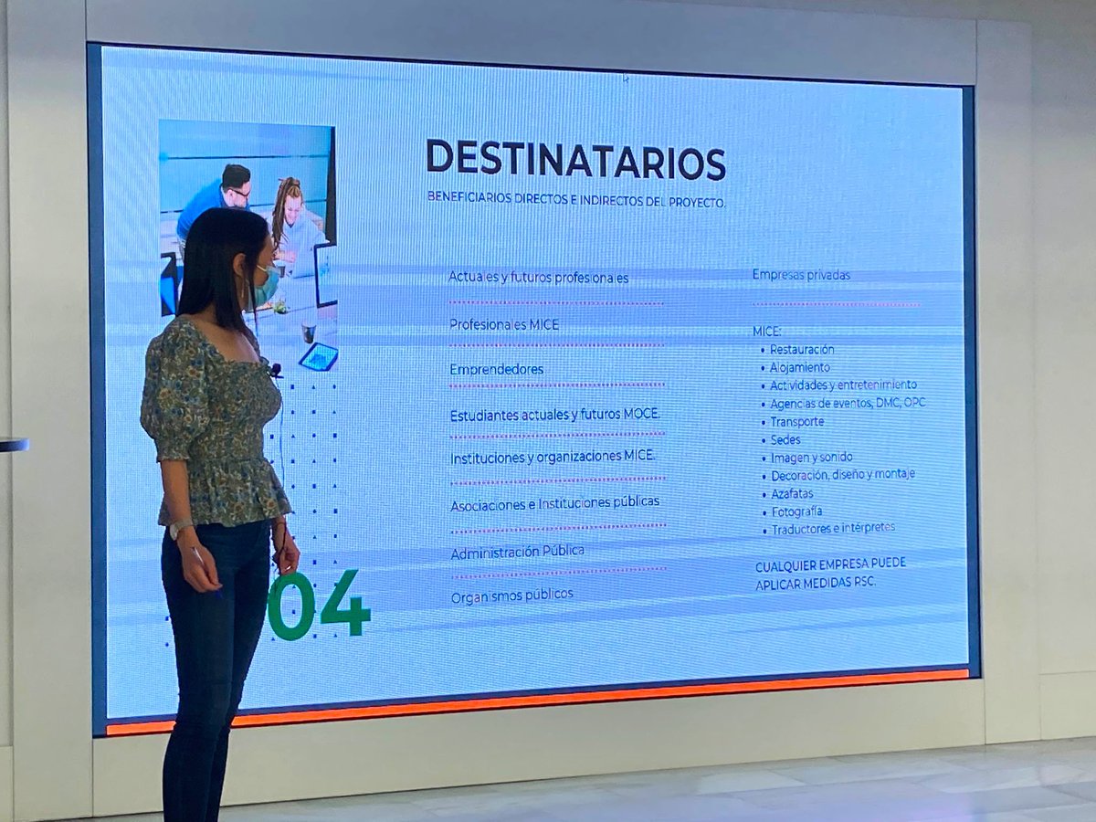 La semana pasada se presentó en el Máster MOCE la Guía de Eventos Sostenibles y RSC 🌿 de Maria Aguilera Gavira y Eva Díaz Vega, un proyecto que han llevado a cabo durante meses.

Si estáis interesados en saber más, estad atentos a nuestras redes sociales 😉