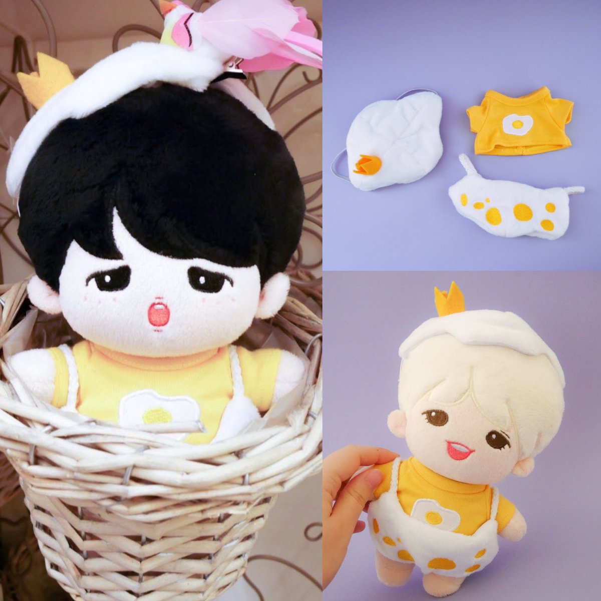 outroandcypher's tweet photo. 20cm Doll Clothes by @/zimystudio

- Egg shell set
- Donald duck set
- Letting go @ $7 each (Originally $12 each) https://t.co/ZxjLJ0oahc