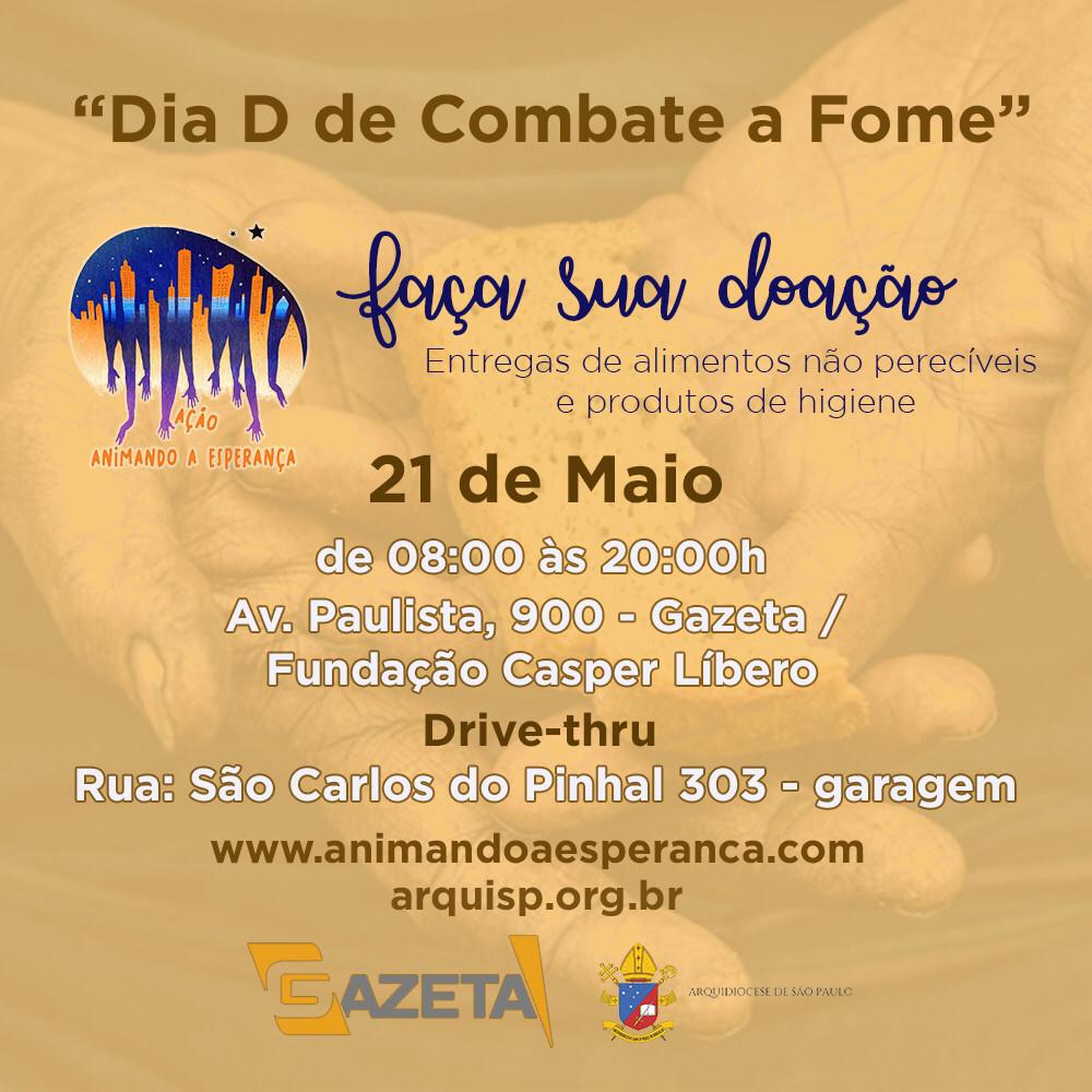 arquidioceseSP's tweet photo. #animandoaesperanca #arquisp #caritassp #solidariedade #esperança #doação https://t.co/h8FeRSrGHz