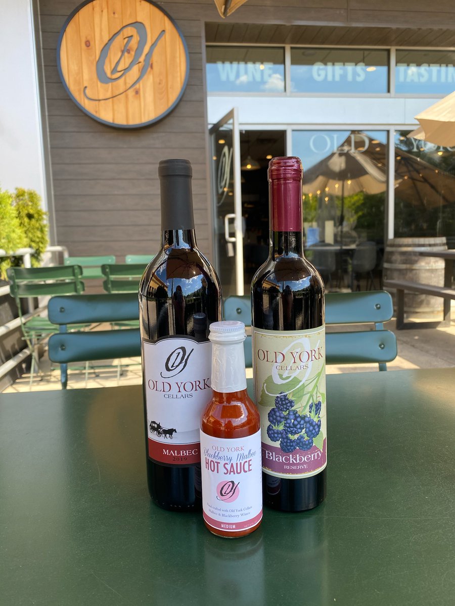 🔥 Bring on the heat with our Blackberry Malbec &amp; Peach Habanero Hot Sauces!🔥 Handmade with our wines by <a href="/caldosauce/">Caldo Hot Sauce</a> they are committed to supporting charities across the world by making great hot sauce! Purchase at our locations or online: bit.ly/oycshop <a href="/NJShopLocal/">Central Jersey InMotion</a>