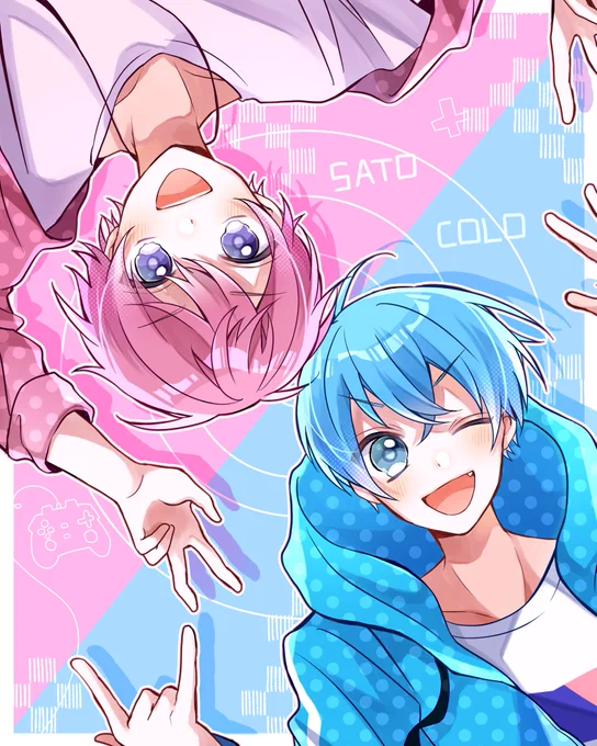 💗💙⤴︎⤴︎

#すとぷりギャラリー 